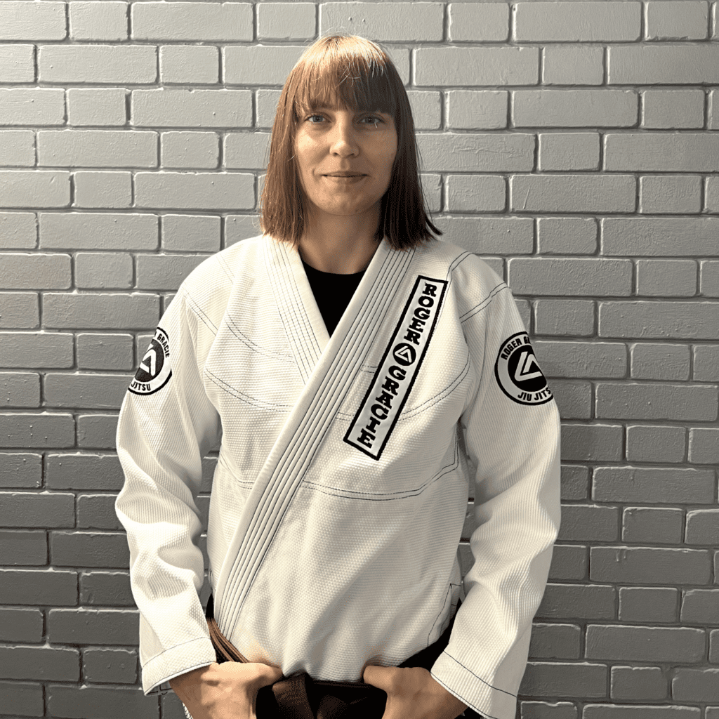 Brown belt and head coach of the ladies programme, Beata.